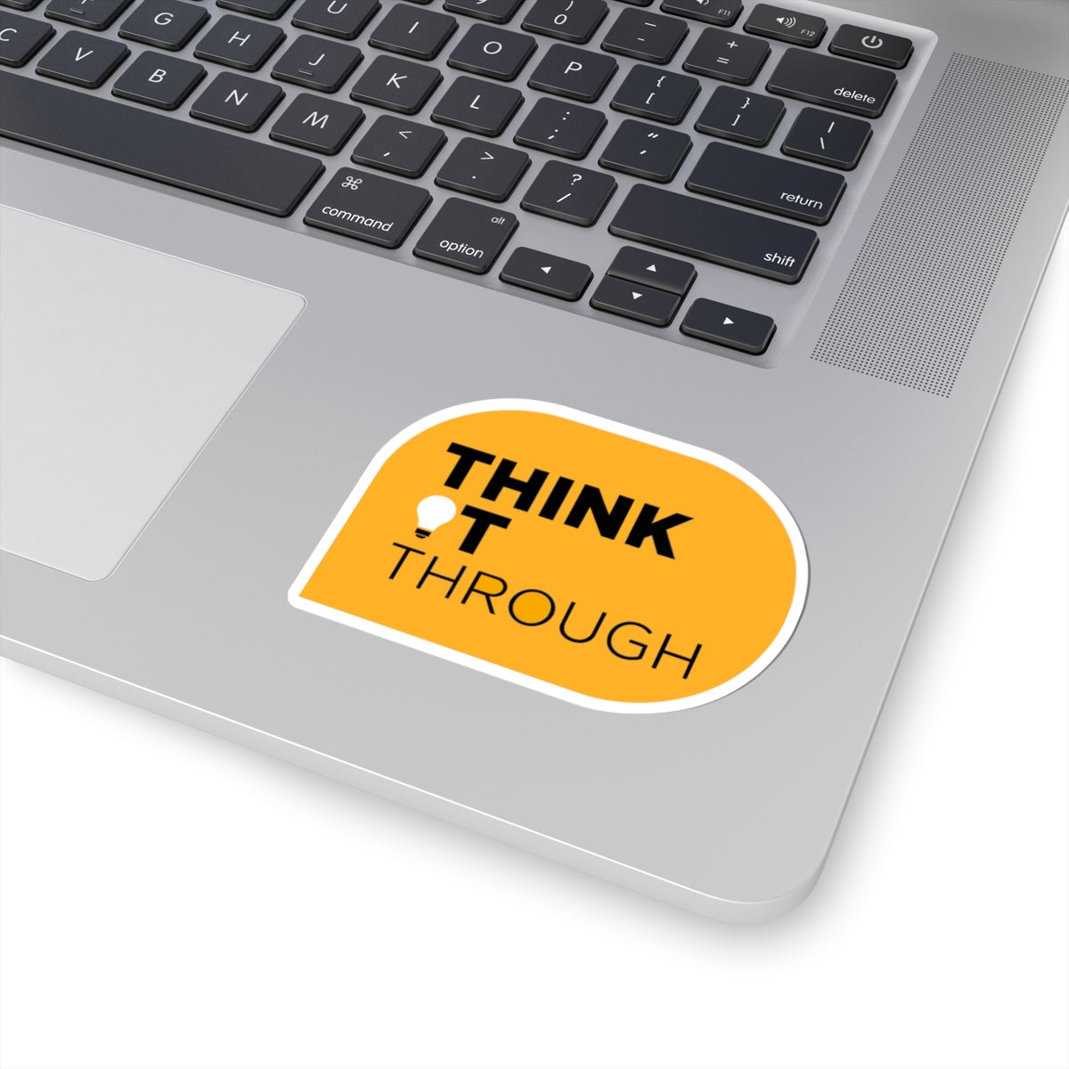 Think It Through - Sticker (Yellow)