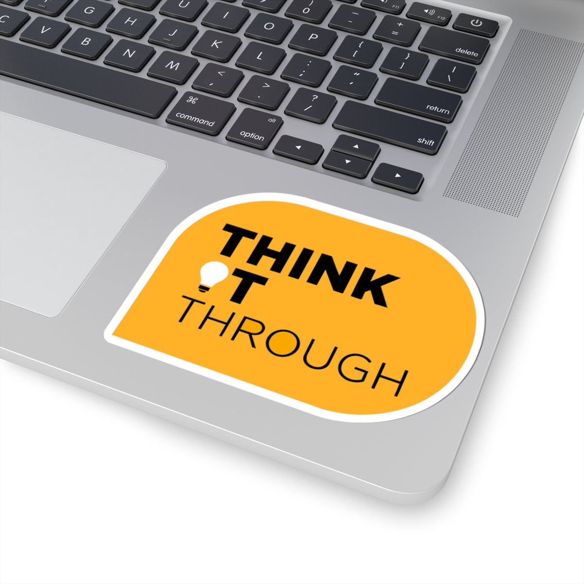 Think It Through - Sticker (Yellow)