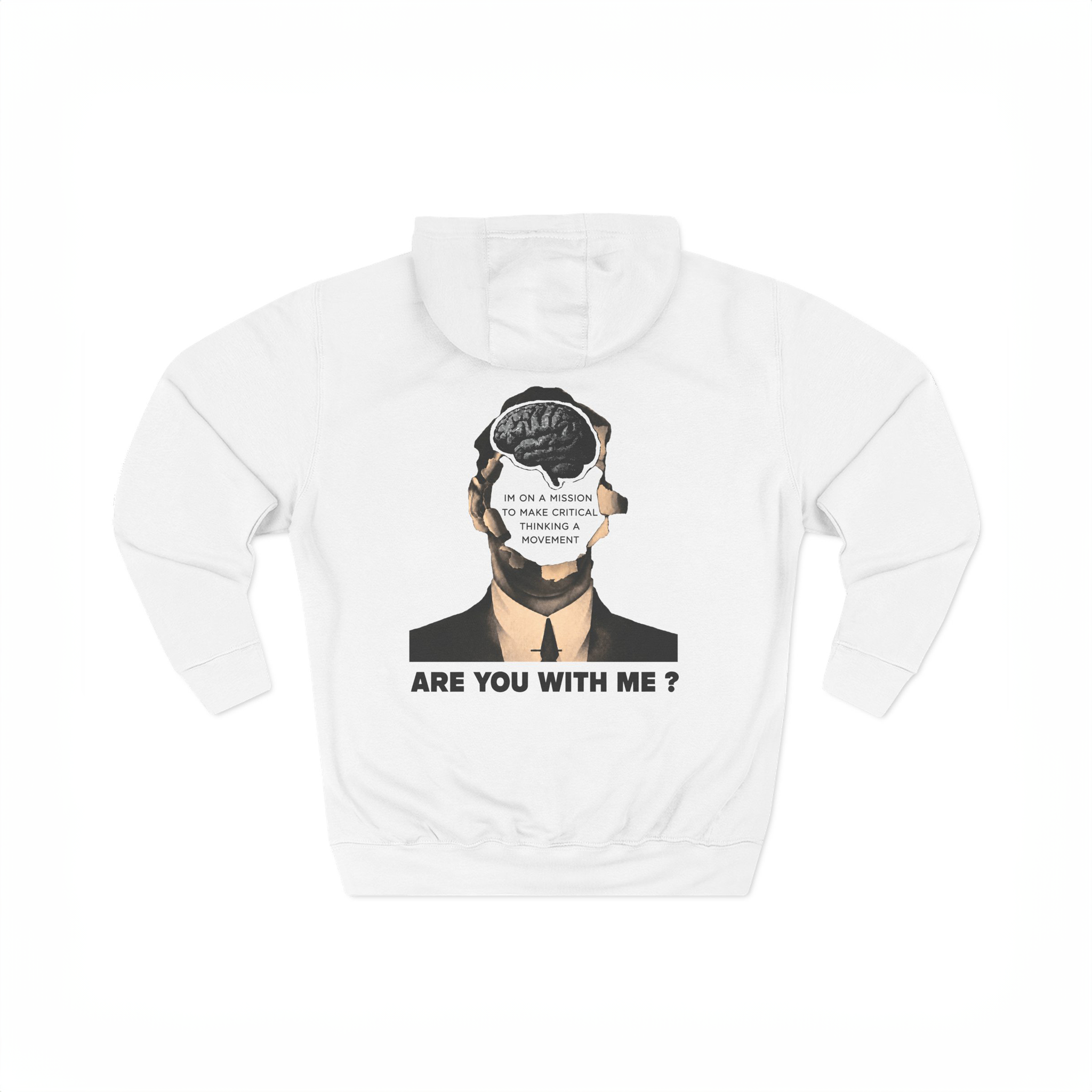 On a mission to make Critical Thinking a movement - Unisex Hoodie
